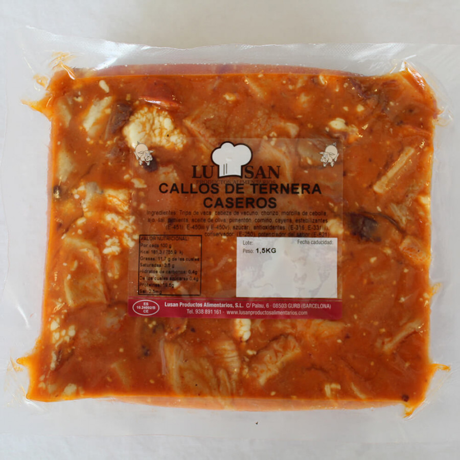 Callos de ternera