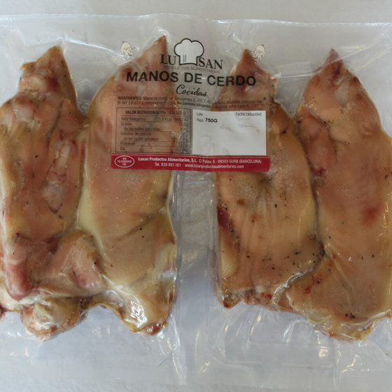 Manos de cerdo